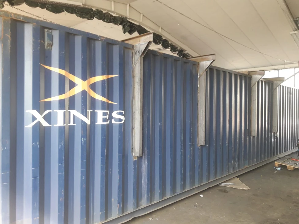Container als Swimmingpool