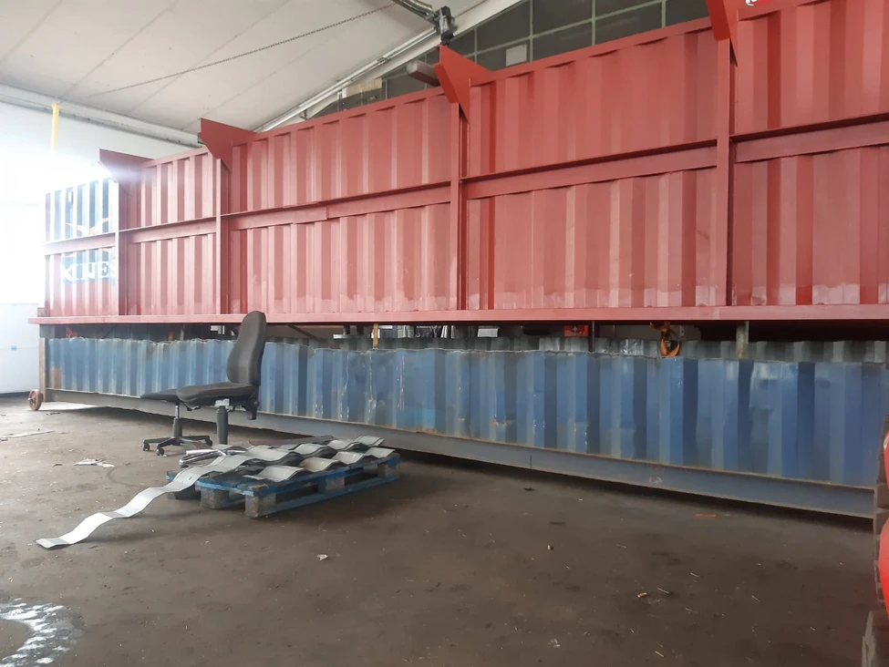 Container als Swimmingpool