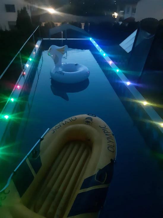 Container als Swimmingpool